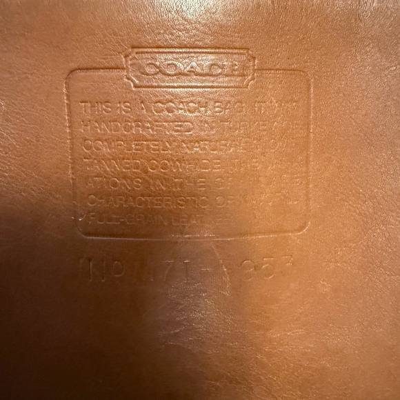 Circular vintage cross body Coach purse - Picture 5 of 13